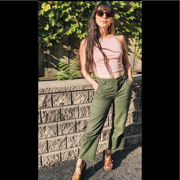 Forever 21 Green pants - Picture 1 of 3